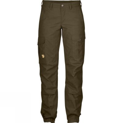 Pantalones Fjallraven Alta Mujer Verde Oliva - Chile PWD185096